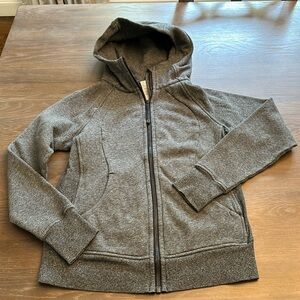 Lululemon scuba zip up hooded sweatshirt